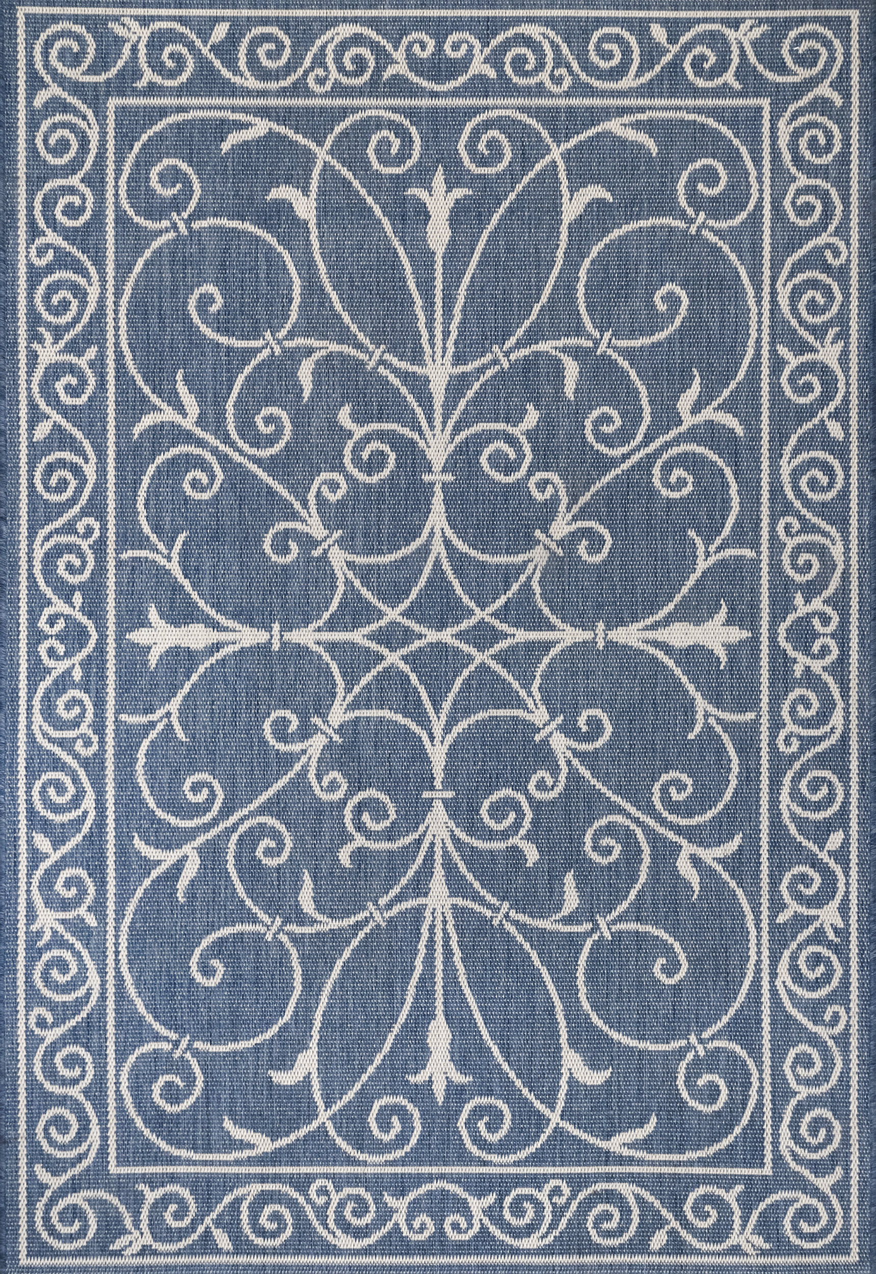 Indoor/Outdoor Krem Rug | Blue