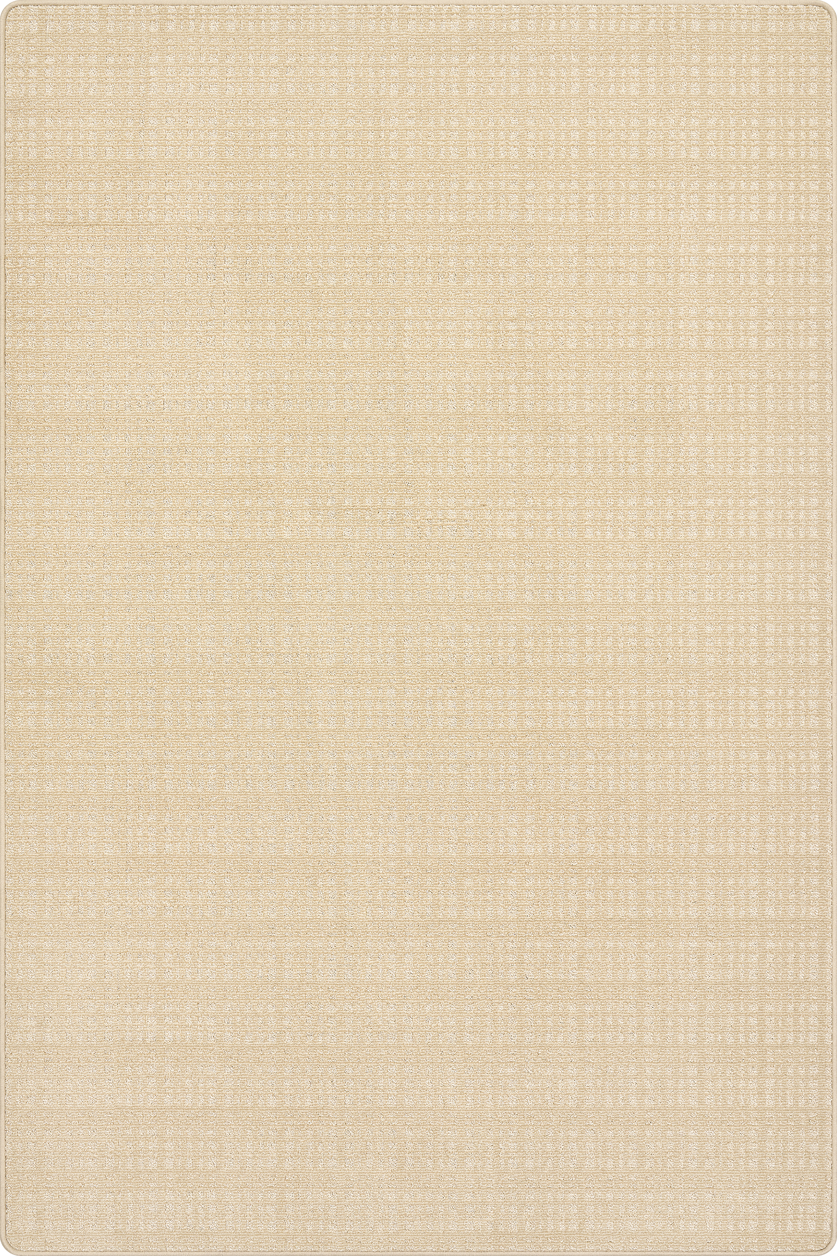 Stilt Micro-Crosshatch Custom Rug | Tan