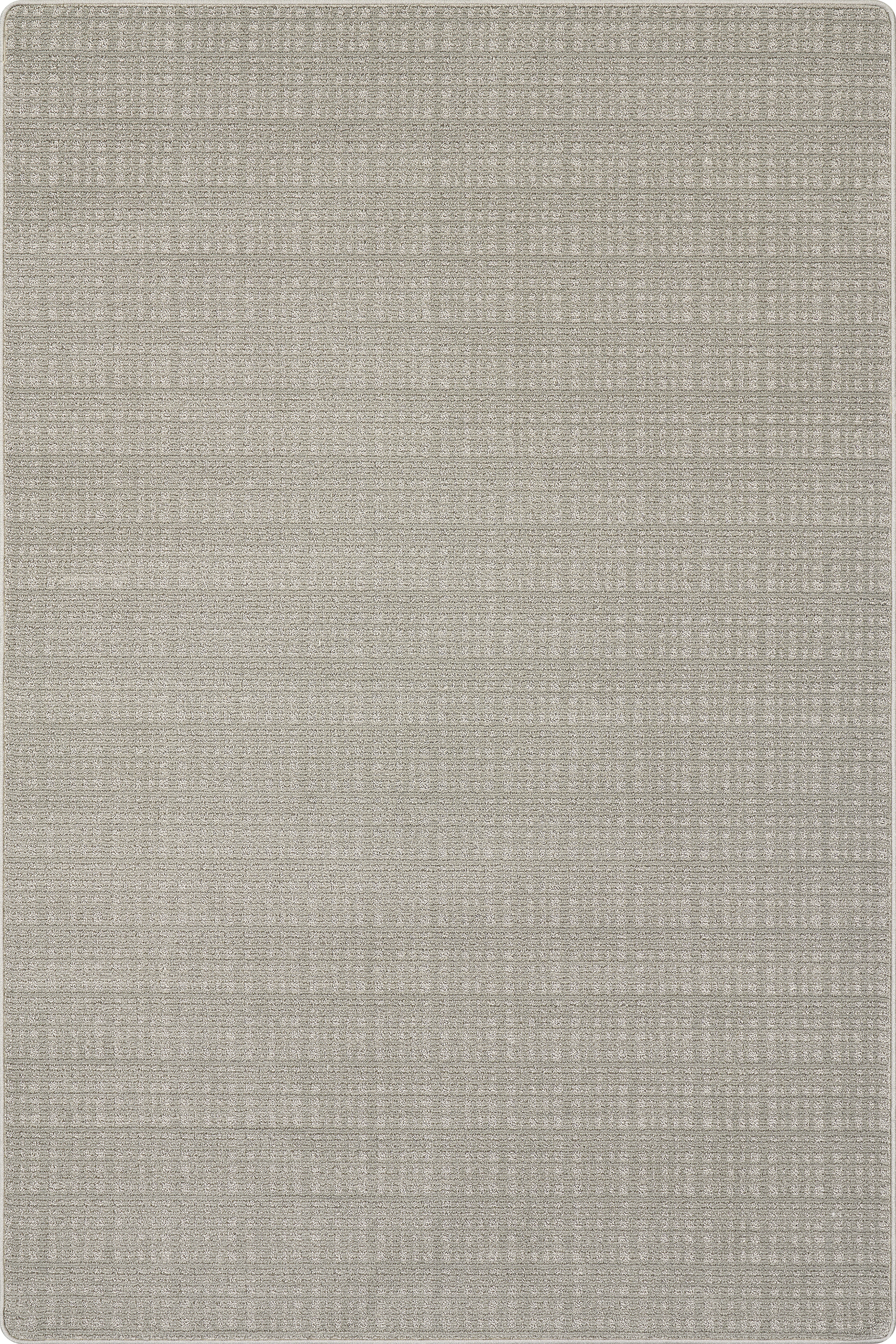 Stilt Micro-Crosshatch Custom Rug | Grey