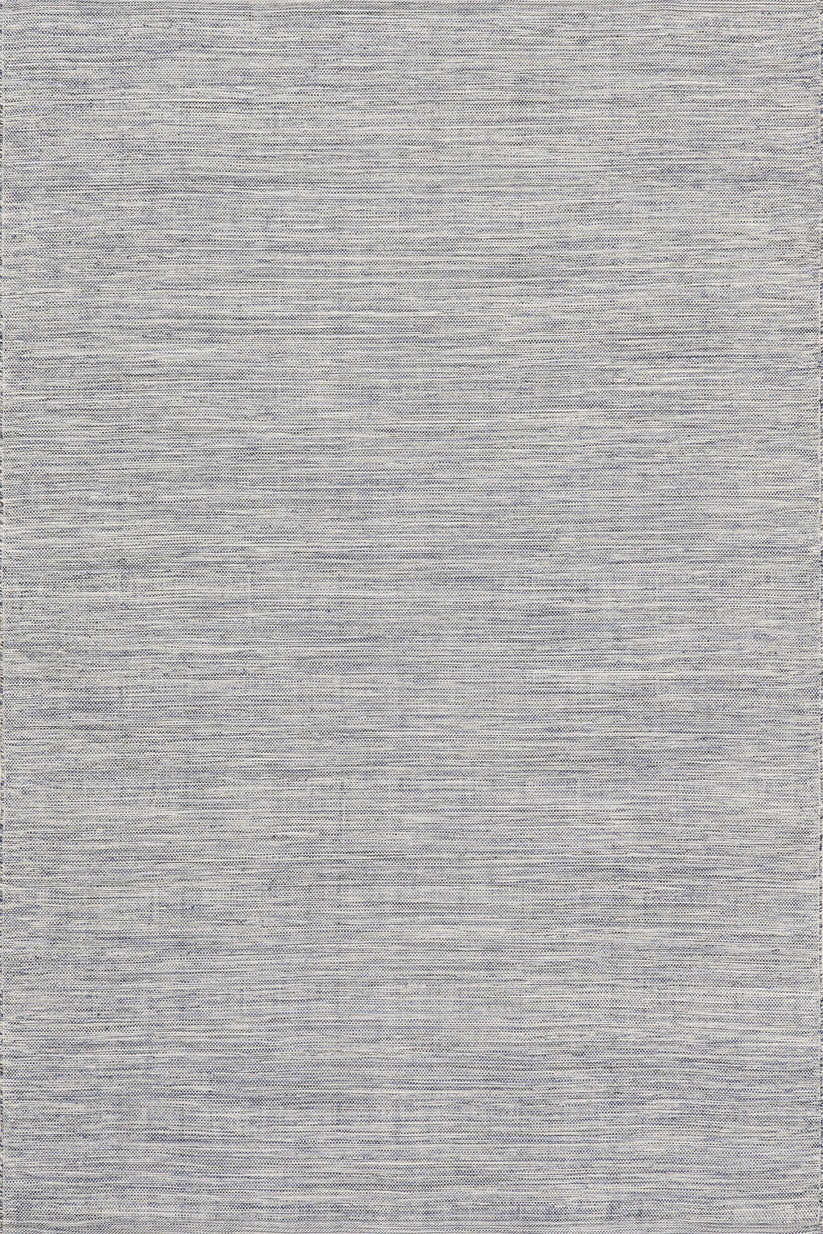 Solid Handwoven Indoor/Outdoor Rug | Blue