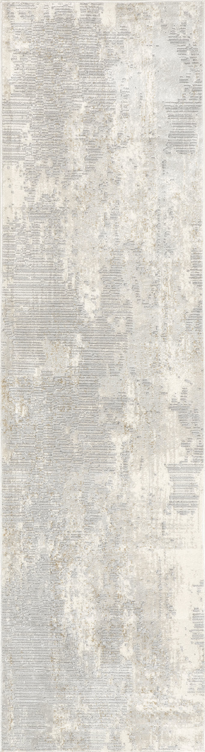 Iris Textured Abstract Rug | Light Grey
