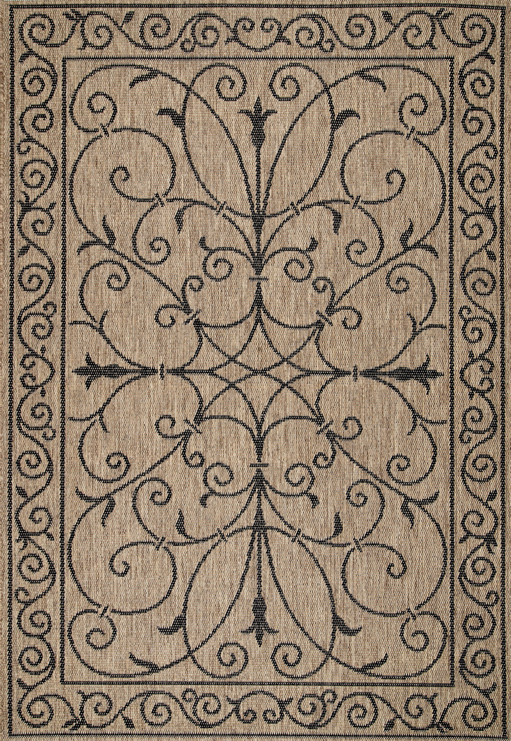 Indoor/Outdoor Krem Rug | Brown