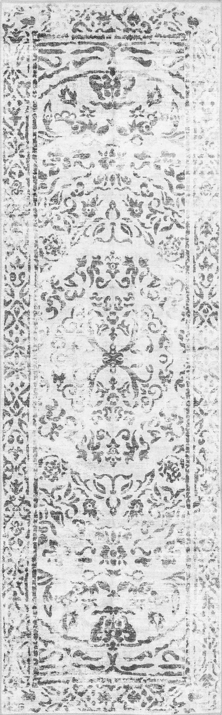 Esmeralda Washable Transitional Rug | Ivory