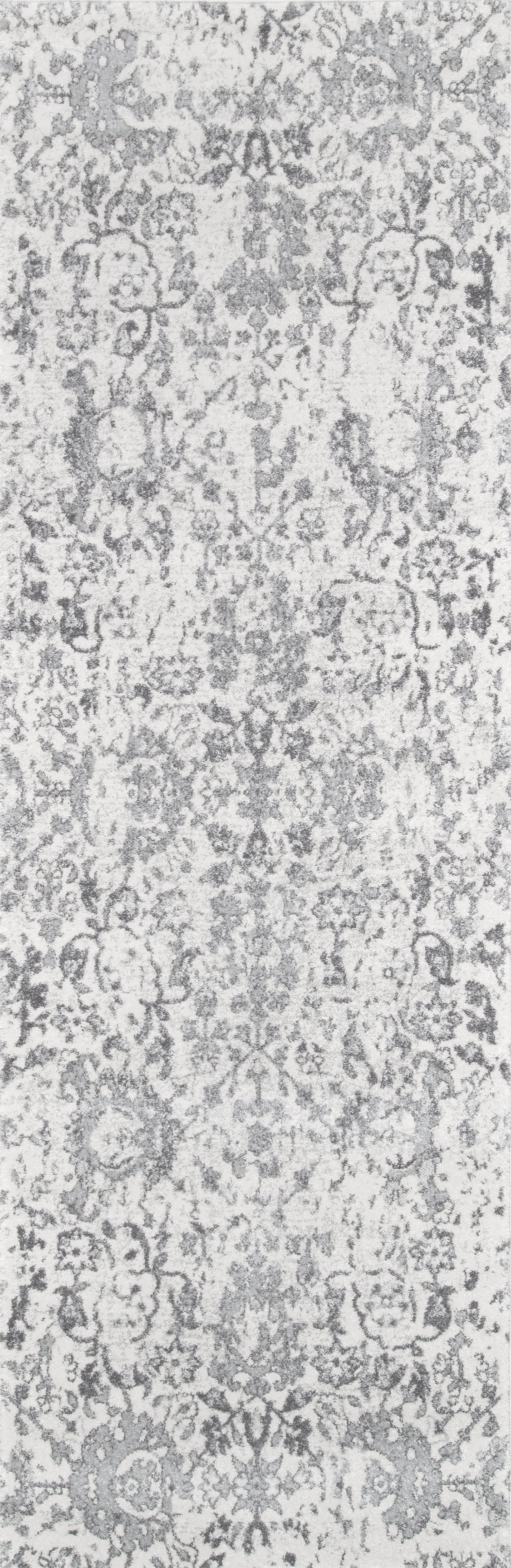 Cardinal Peony Vineyard Rug | Grey