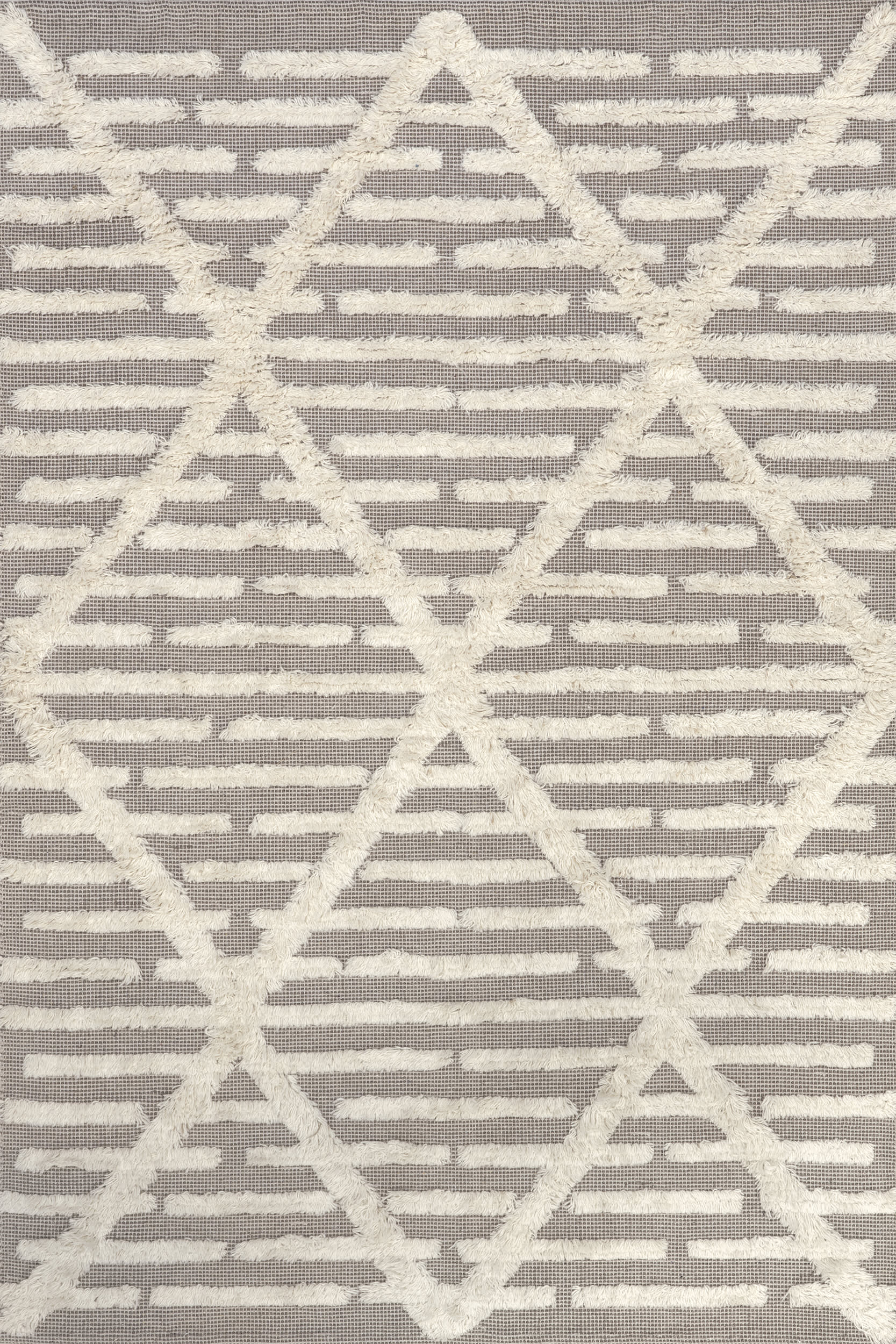 Emmey Modern Trellis Rug | Beige