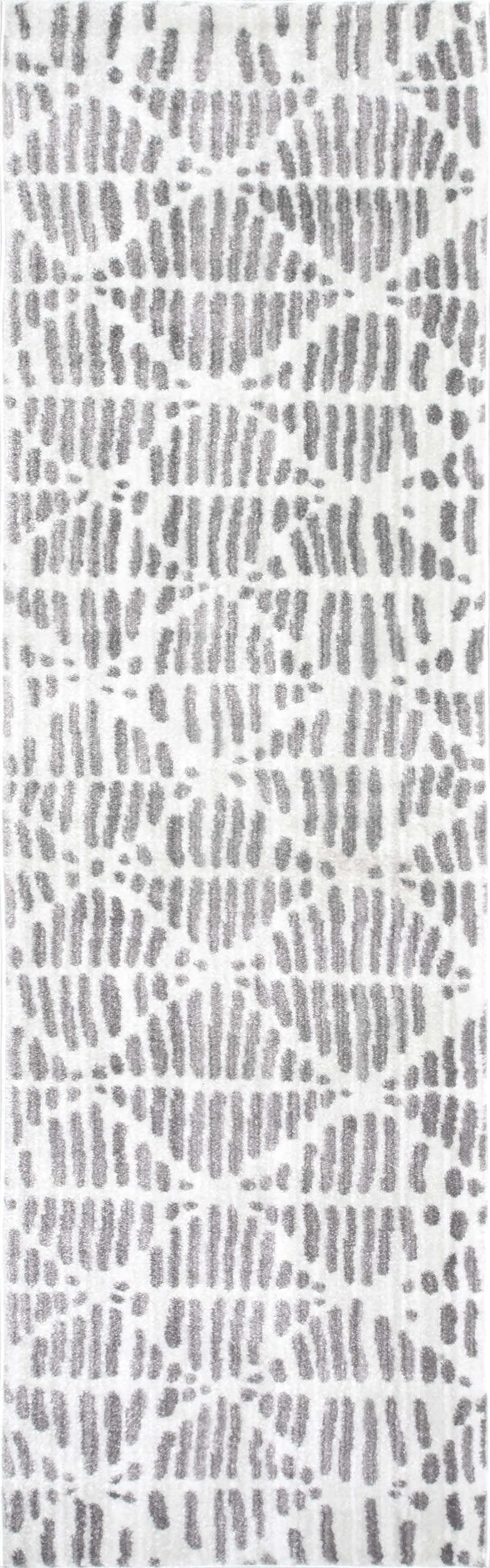 Abstract Lattice Rug | Light Grey