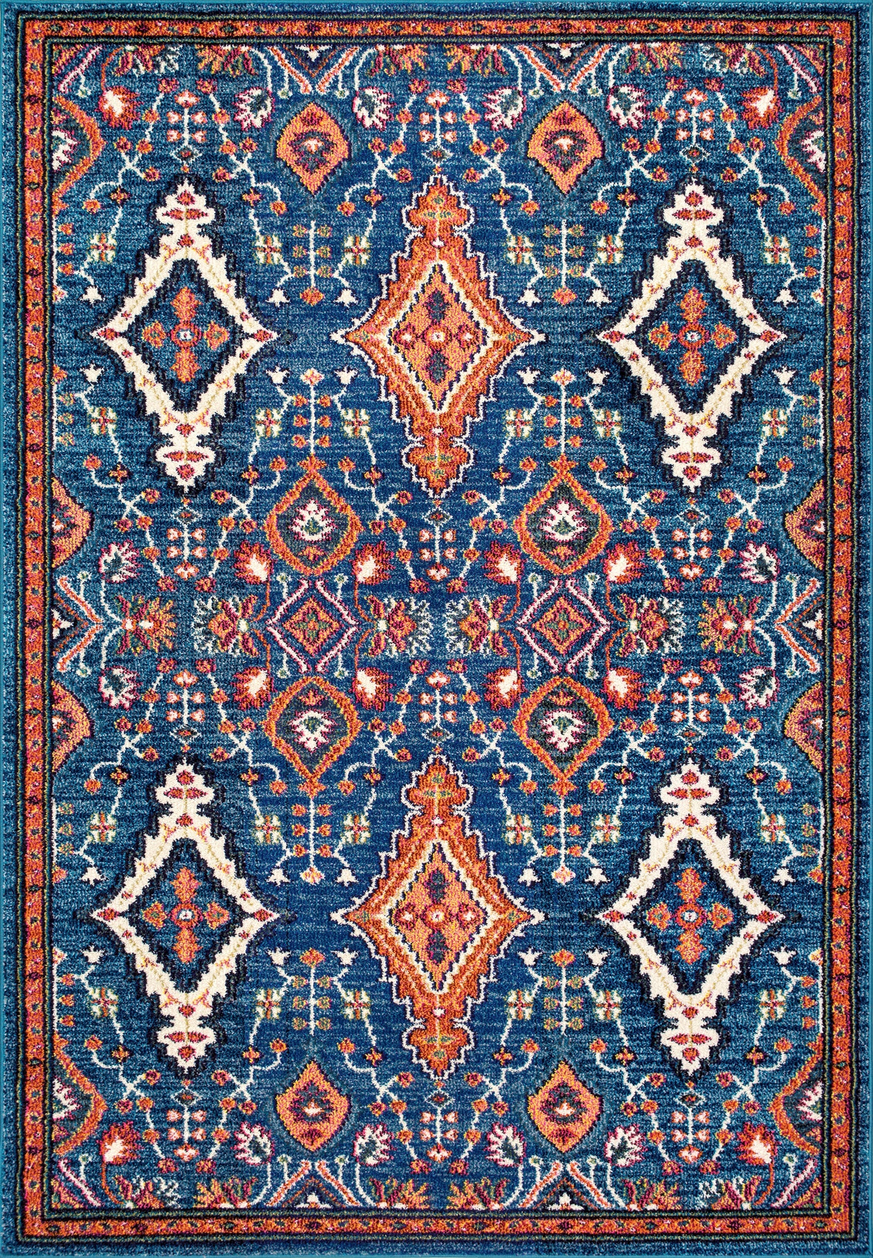 Diamond Drops Rug | Multicolor